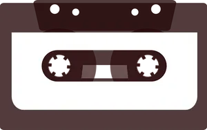 Cassette Tape Graphic PNG Image