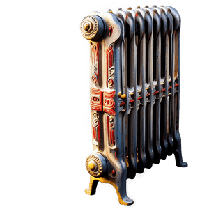 Cast Iron Radiator PNG kde PNG image with transparent background