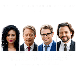 Cast with Signature PNG 06202024 PNG with transparent background