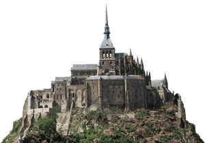 Castle Fortress Png Clipart Free Image - Mont Saint-michel, Transparent Png PNG image with transparent background