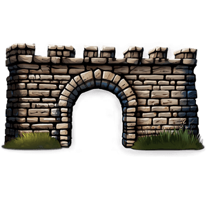 Castle Wall PNG pgb PNG