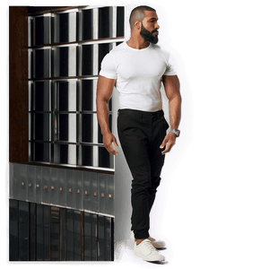 Casual Black Pants PNG 55 PNG