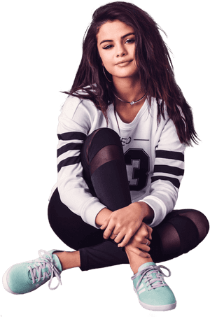 Hair,shoe,women's Hair,fashion Accessory,sleeve,brown - Selena Gomez Png, Transparent Png PNG