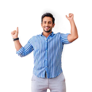 Casual Happy Man Png Kdj2 PNG Image