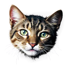 Cat Face Sketch Png Jhw PNG Image