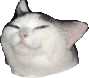 #cat #meme #smug #freetoedit - Sad Cat Transparent Background, HD Png Download PNG image with transparent background