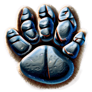Cat Paw Print Illustration PNG 76 PNG image with transparent background