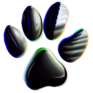 Cat Paw Print Silhouette Png Vvl PNG Image