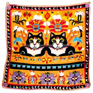 Cat Tapestry Png Igy47 PNG Image