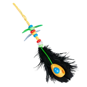 Cat Toy With Feathers Png Ixi PNG Image