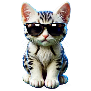 Cat With Sunglasses Png 33 PNG Image