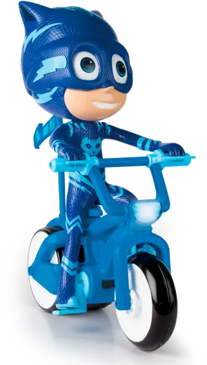 Catboy On Bike P J Masks PNG Image