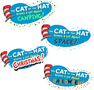 Catinthe Hat Themed Event Titles PNG Image