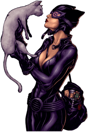 Catwoman Comic Book Art, HD Png Download PNG image with transparent background