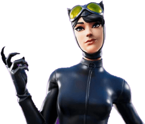 Catwoman Fortnite Png Transparent Image - Catwoman Comic Book Outfit Fortnite, Png Download PNG image with transparent background