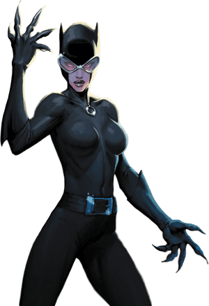 Catwoman Transparent Original Comic - Catwoman Villain, HD Png Download PNG image with transparent background