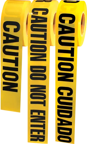 Caution Do Not Enter Tape PNG Image