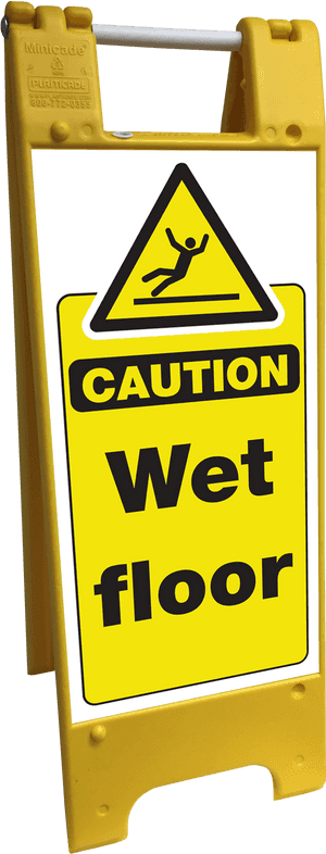 Wet Floor Heavy Duty Floor Stand'Title='wet Floor - Sign, HD Png Download PNG with transparent background