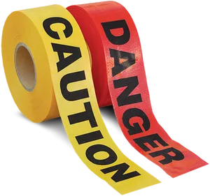 Cautionand Danger Safety Tape PNG Image