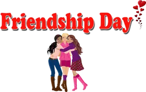 Celebrating Friendship Day PNG Image