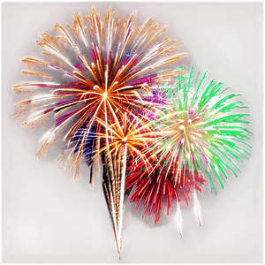 Celebration Fireworks Display PNG 05232024 PNG image with transparent background