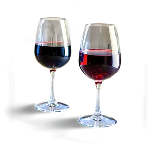 Celebratory Red Wine Glass Png Vgu PNG Image