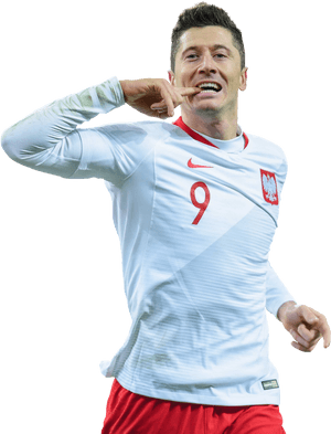 Celebratory Soccer Player Gesture PNG image with transparent background