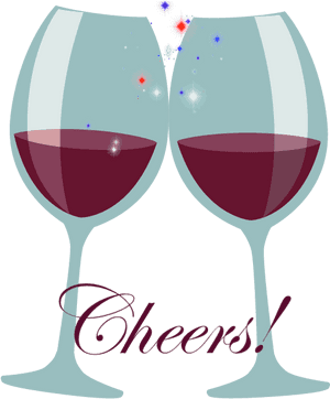 Graphic Celebration On Behance - Celebrate Wine PNG image with transparent background