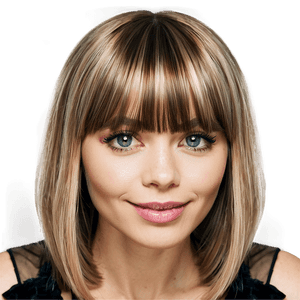 Celebrity Bangs Ideas PNG 88 PNG image with transparent background