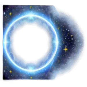 Celestial Halo Illustration Png Tse PNG Image