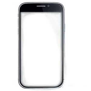 Cell Phone Frame Mockup PNG qte11 PNG