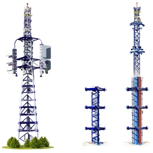 Cell Tower Structure Png Poe PNG Image