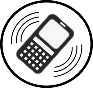 Cellphone Signal Illustration PNG Image