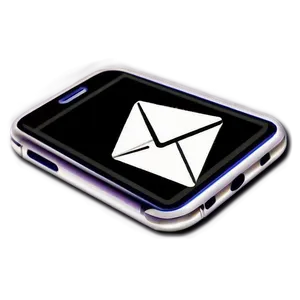 Cellphone With Email Icon Png Top PNG Image