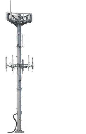 Transparent Radio Tower Png - Cell Tower 3d Model Free, Png Download PNG image with transparent background