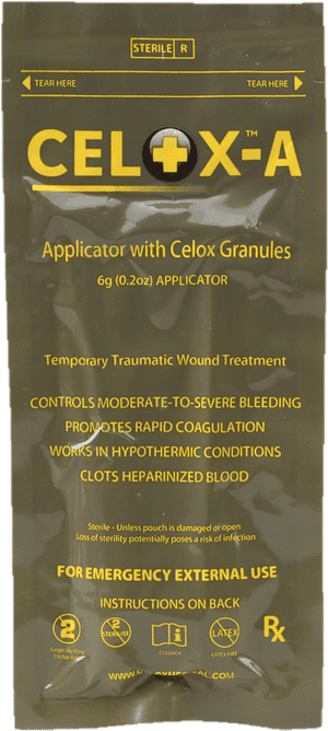 Hemostatic Granule Applicator Celox A Rx, HD Png Download PNG image with transparent background