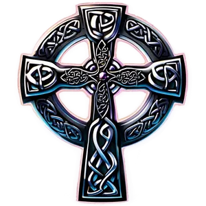 Celtic Cross In Sunrise Png Uha PNG Image