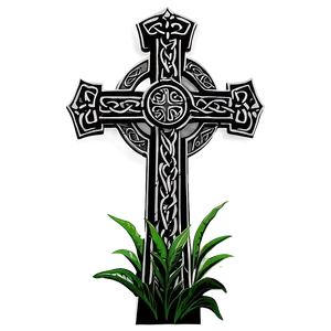 Celtic Cross Memorial Png Xgc PNG Image