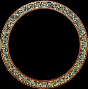 Celtic Knot Frame Border PNG