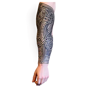 Celtic Tattoo Sleeve Diagram Png 71 PNG Image