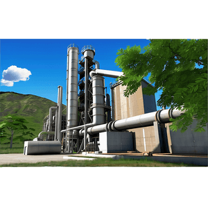 Cement Industry Factory PNG 62 PNG with transparent background