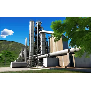 Cement Industry Factory Png 62 PNG Image