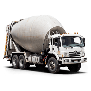 Cement Truck Delivery PNG gyn PNG with transparent background