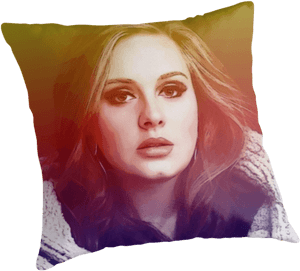 Cen Kids Adele Gift Ideas Pillow - Adele, HD Png Download PNG image with transparent background