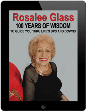 Ebook - Rosalee Glass 100 Years Of Wisdom PNG image with transparent background