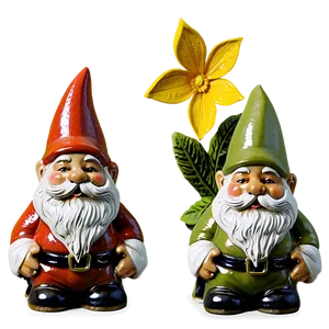 Ceramic Garden Gnome Png 06132024 PNG Image