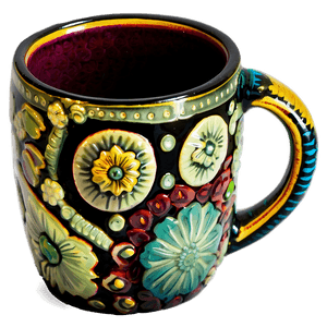 Ceramic Mug Artwork PNG 14 PNG