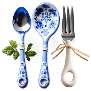 Ceramic Serving Utensils Png Kft57 PNG Image