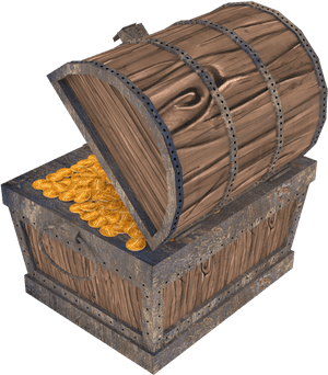 Ceramic Treasure Chest, HD Png Download PNG image with transparent background