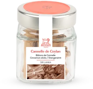 Ceylon Cinnamon Sticksin Glass Jar PNG Image